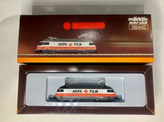 Marklin Mini Club 88442 Z Gauge Agfa Film Locomotive