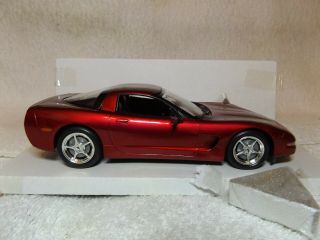 Vintage Dealership Promo Model - - 2004 Chevrolet Corvette Coupe - - Dark Red - - Nib