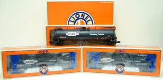 Lionel 6 - 19689 Cibro 3 - Car Tank Train Set Ex/box
