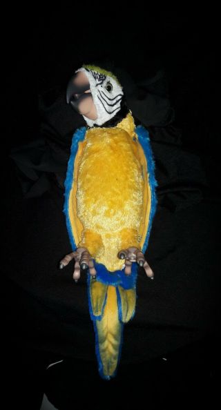2007 ▪Hasbro▪ Squawkers Macaw TALKING PARROT ▪FURREAL FRIENDS▪Bird Only▪ 5