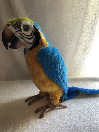 Hasbro FurReal Friends Squawkers McCaw Talking Parrot Bird Only great 2