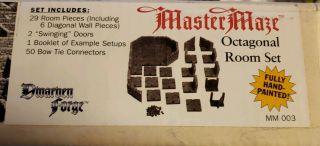 Dwarven Forge Master Maze Resin Octagonal Room Set Mm 003