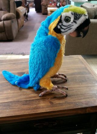 Hasbro FurReal Friends Squawkers McCaw Talking Parrot Bird Only 2