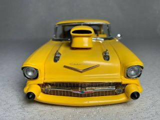 Danbury 1957 Chevy Pro Street Hardtop,  1:24,  (bright) Yellow