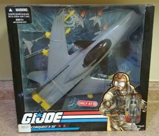 Gi Joe Conquest X - 30 With Figure Target Exclusive