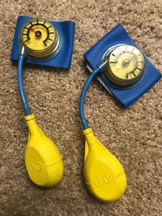 Two Fisher Price Doctor/nurse Medical Kit Replacement Part Blood Pressure Cuffs
