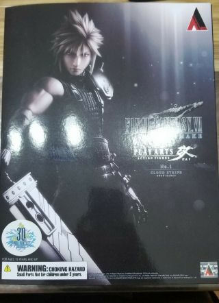 Final Fantasy Vii Remake Play Arts Kai No.  1 Cloud Strife Action Figure F/s