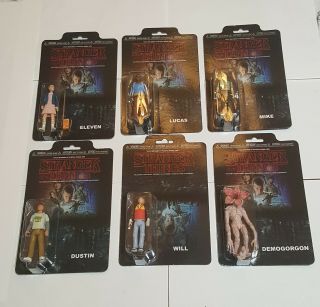 Funko Action Figures - Stranger Things - Complete Set Of 6