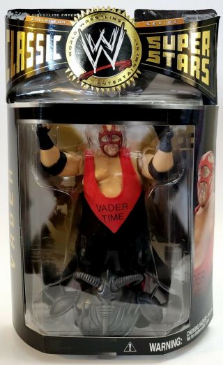 WWE Jakks Classic Superstars VADER Action Figure WWF Wrestling Rare 2