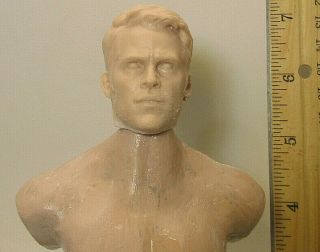 1/6 Star Custom Trek Chris Pine Captain Kirk Head Sculpt Phicen Fit Usa Ship