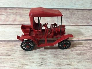 Revell Gowland Bros.  Model Toy Cars 1908 Red Buick,  Made In 1952