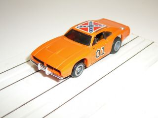 Ideal General Lee Charger - Running - Needs Rear Tires - Missing Mirror