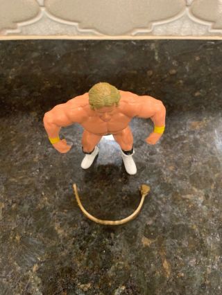 WCW Galoob Lex Luger Wrestling Figure UK Exclusive Green Trunks 1990 4