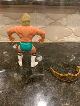 WCW Galoob Lex Luger Wrestling Figure UK Exclusive Green Trunks 1990 5