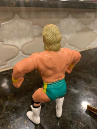 WCW Galoob Lex Luger Wrestling Figure UK Exclusive Green Trunks 1990 6