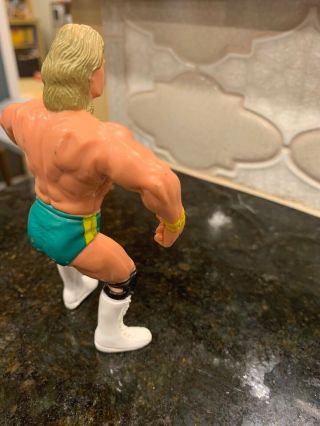 WCW Galoob Lex Luger Wrestling Figure UK Exclusive Green Trunks 1990 7