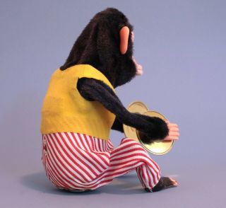 Vintage Musical Jolly Chimp Daishin Japan Great No 4910 3