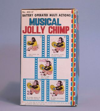 Vintage Musical Jolly Chimp Daishin Japan Great No 4910 6