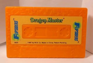 Flipsiders Dragon Master Vintage Milton Bradley Travel Game 1987 2