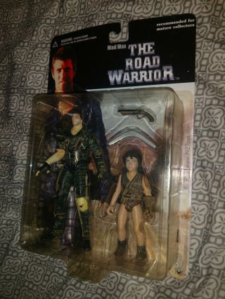 2000 Mad Max The Road Warrior Mad Max 2 (with Boy) Action Figure Series One 2