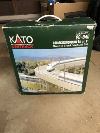 Kato N Guage 20 - 840 Double Track Viaduct Set