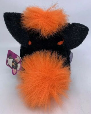 1998 Tiger Electronics Tangerine Furby Toy - Orange / Black Fur - 4