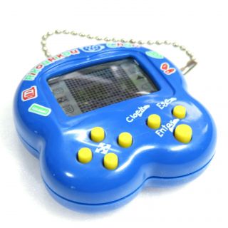 RikouRikou Chan Blue Virtual Pet Tamagotchi Style Kawaii Rikou Rikou Lcd Game 4