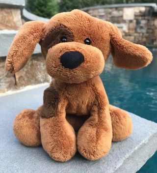 Gund Plush Stuffed Animal Puppy Little Treynor 13094 Brown Soft Sweet Euc