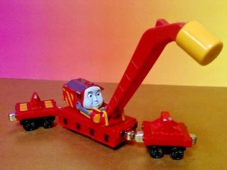Thomas Tank Engine Metal Diecast Train Take Along N Play - Rocky Crane & Cars