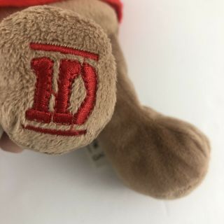 One Direction Brown Bear With Red Hoodie 1D Plush Teddy Bear 2