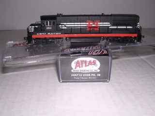 Atlas 44715 Haven Ge U25b Ph.  2b Diesel Loco 2501 Decoder Ready " N " Gauge