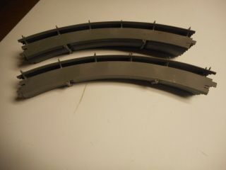 (12) Vintage Revell 1/32 Scale Slot Car 14 " Radius Curve Outer Aprons