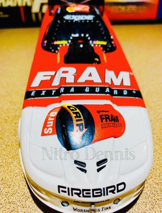 Nhra Frank Pedregon 1:24 Diecast Nitro Funny Car Fram Top Fuel Drag Racing