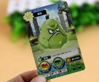 Plants VS Zombies Cards Game Plants Zombies War Action Figures Toys for Kids 100 4