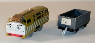 Thomas Train Tomy Trackmaster Motorized Diesel 10 And Troublesome Truck