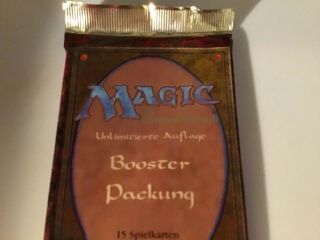 Magic the Gathering Unlimited Booster Pack Factory GERMAN 4