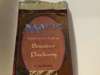 Magic the Gathering Unlimited Booster Pack Factory GERMAN 8