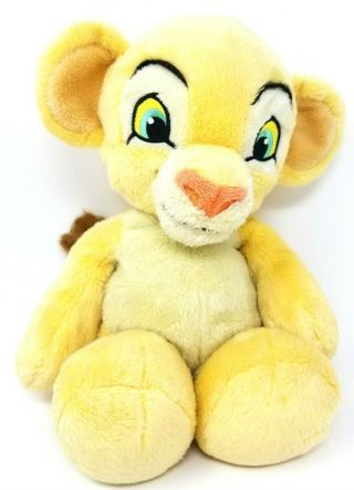 Disney Lion King Cub Simba Plush Toy Lion Just Play 12 " Animal Character Stuffed