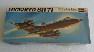 1969 Revell Lockheed Sr - 71 Secret Us Spy Plane 1:72 Scale Model Kit H:212