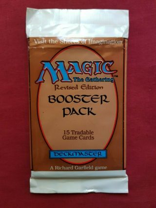 Magic The Gathering Booster Pack Revised Mtg