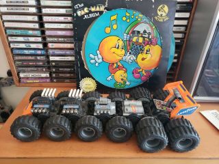Vintage 1980s Tomy Monster Machines Rad Rig Climbing Toy Truck