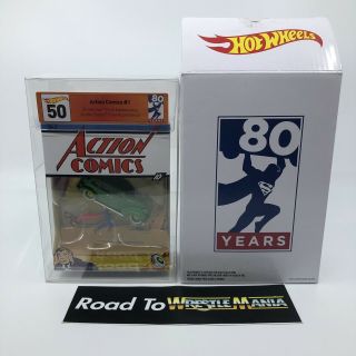 Mattel Hot Wheels 80 Years of Superman Action Comics 1 2018 SDCC Exclusive 7