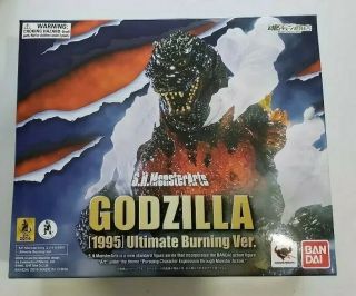 Bandai Sh Monsterarts Godzilla (1995) Ultimate Burning Version Figure