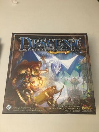 Descent Journeys In The Dark 2nd Edition Board Game Core Set