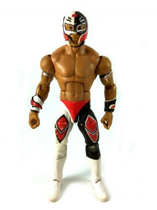 Rey Mysterio Wwe Mattel Elite Series 32 Action Figure Wrestling Wcw Flashback