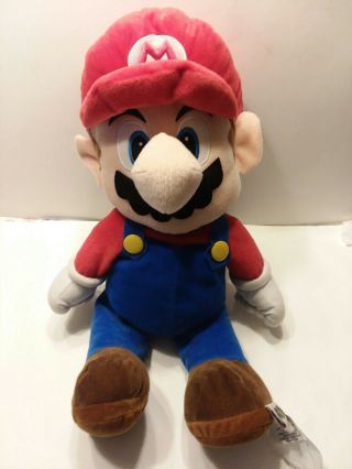 Authentic Mario Large 24” Nintendo Soft Plush Huge Toy Doll