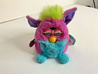 Furby Babies Pink Purple Blue Green 2000 Interactive Toy Doll Animal
