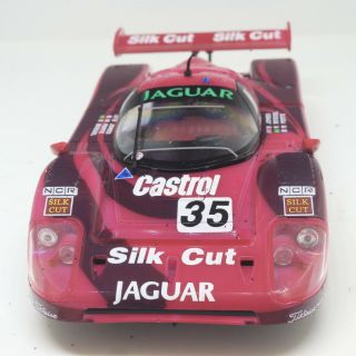 Slotit Jaguar GpC 1/32 slot car body and chassis 5