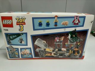 Toy Story Lego Set 7596 Trash Compactor Escape - & 2