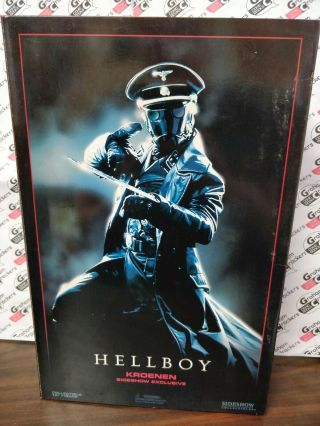 Sideshow Collectibles Nazi Kroenen Exclusive 12 " Figure Nib Hellboy